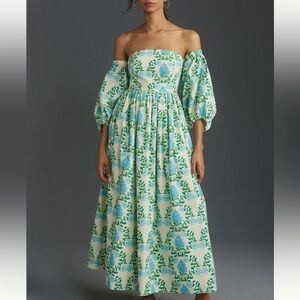 Anthropologie Floral Dress